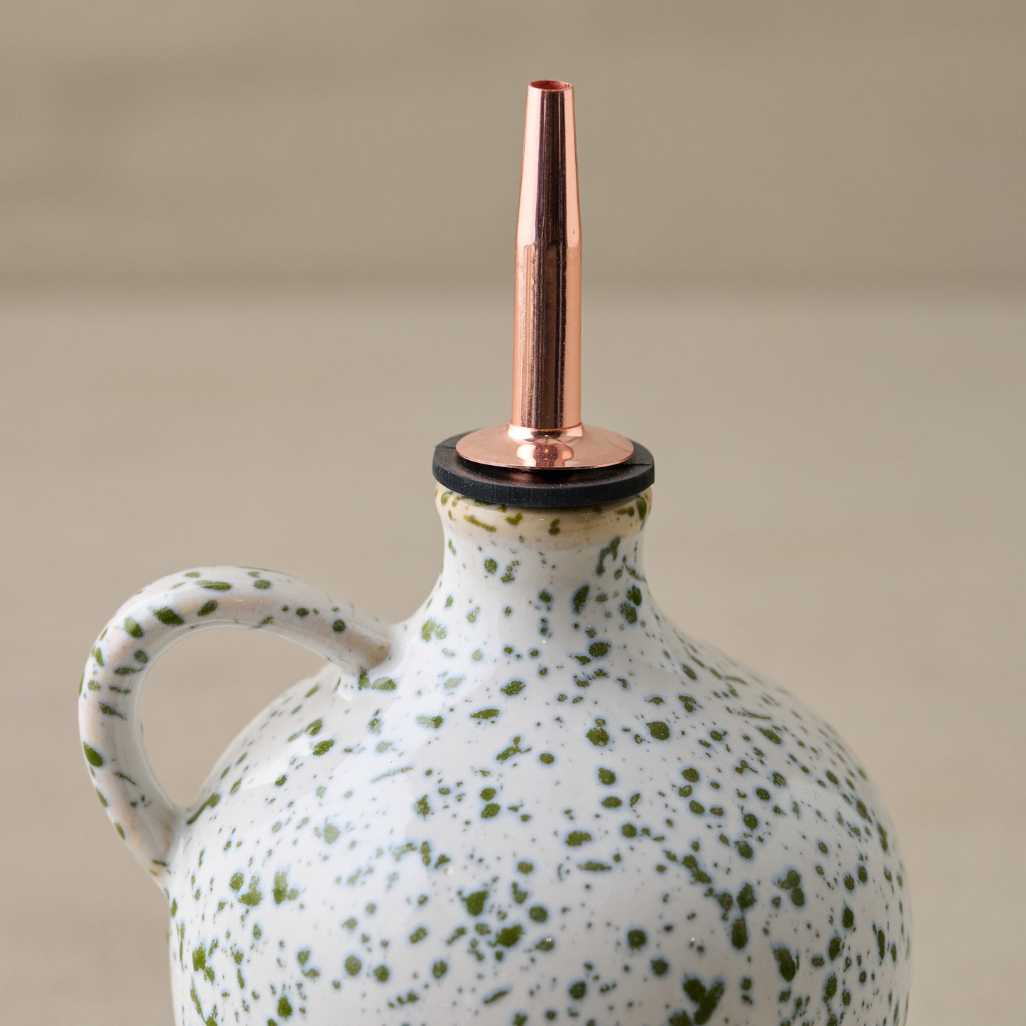 The Cottage Collection Speckle Oil Pour up close