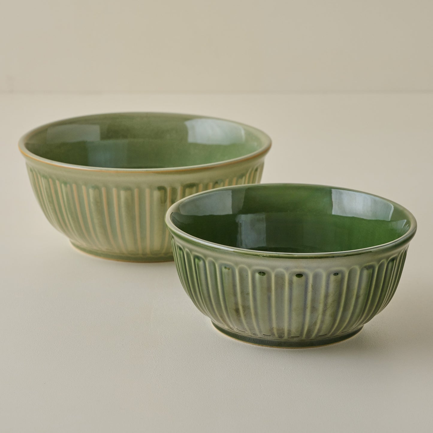 The Cottage Collection Laurel Green Mixing Bowl Set