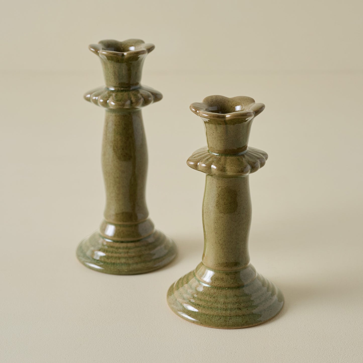 Dara Floral Taper Holders