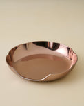Magnolia Copper Scalloped Spoon Rest