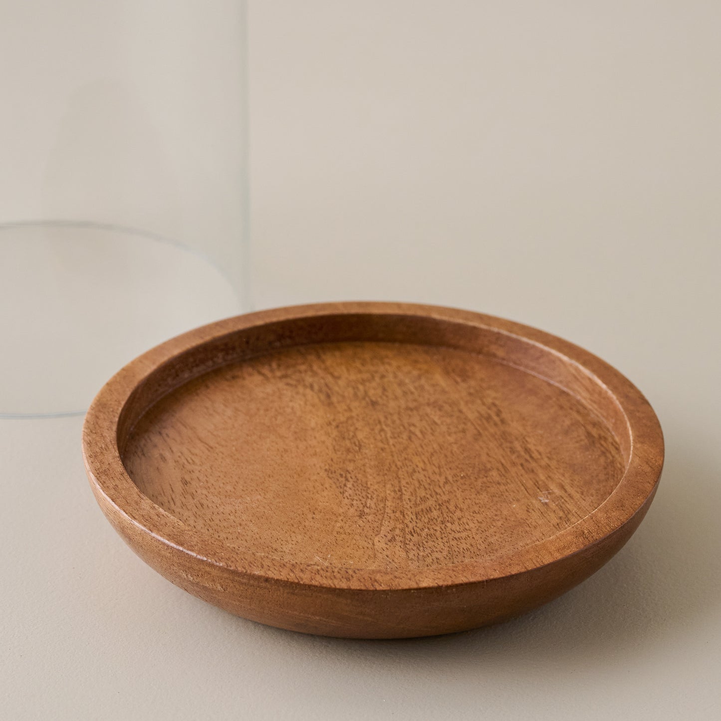 Wood Base without Riser up close
