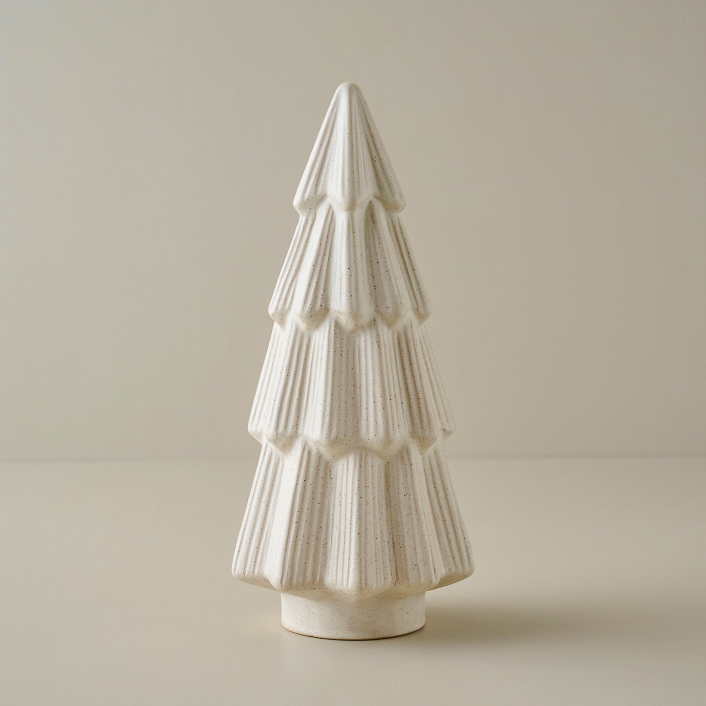 Large French White Decorative Ceramic Tree