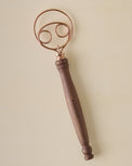 Vintage-Inspired Walnut + Copper Dough Whisk