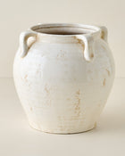 Oversized Crackle Hugo Vase