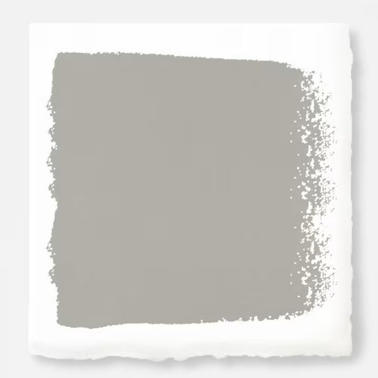 A pure gray lightly dusted with a tan hue paint named cupola