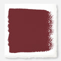 Deep antique red paint named by the fireplace