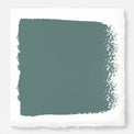 A dark, dusty aqua paint named tranquility