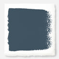 Denim blue slightly muted with gray and silver hues paint named bright future