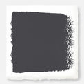 Almost black with blue undertones paint named fine black