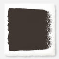 Dark chocolate brown with notes of red wine paint named moments