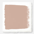A dusty, subtle pink with a nostalgic tone paint named rosy pink
