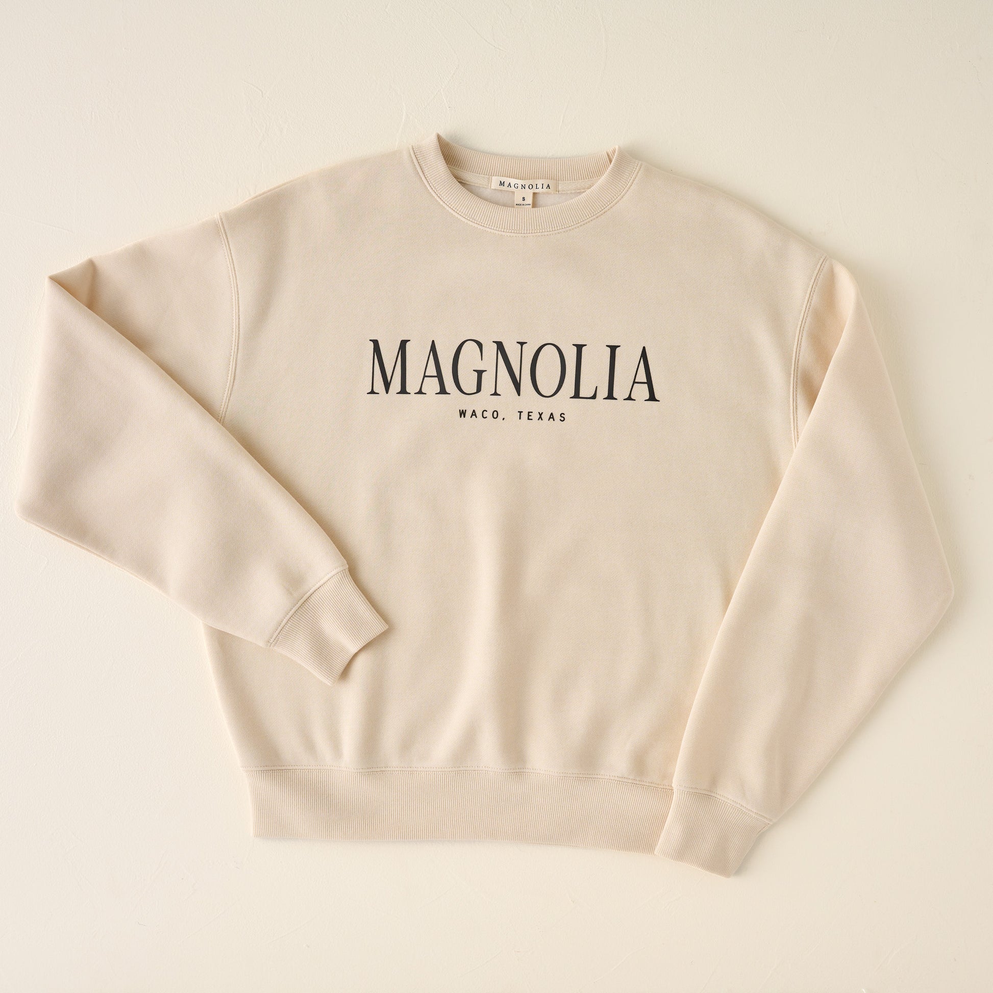Magnolia Ivory Soft Fleece Sweatshirt