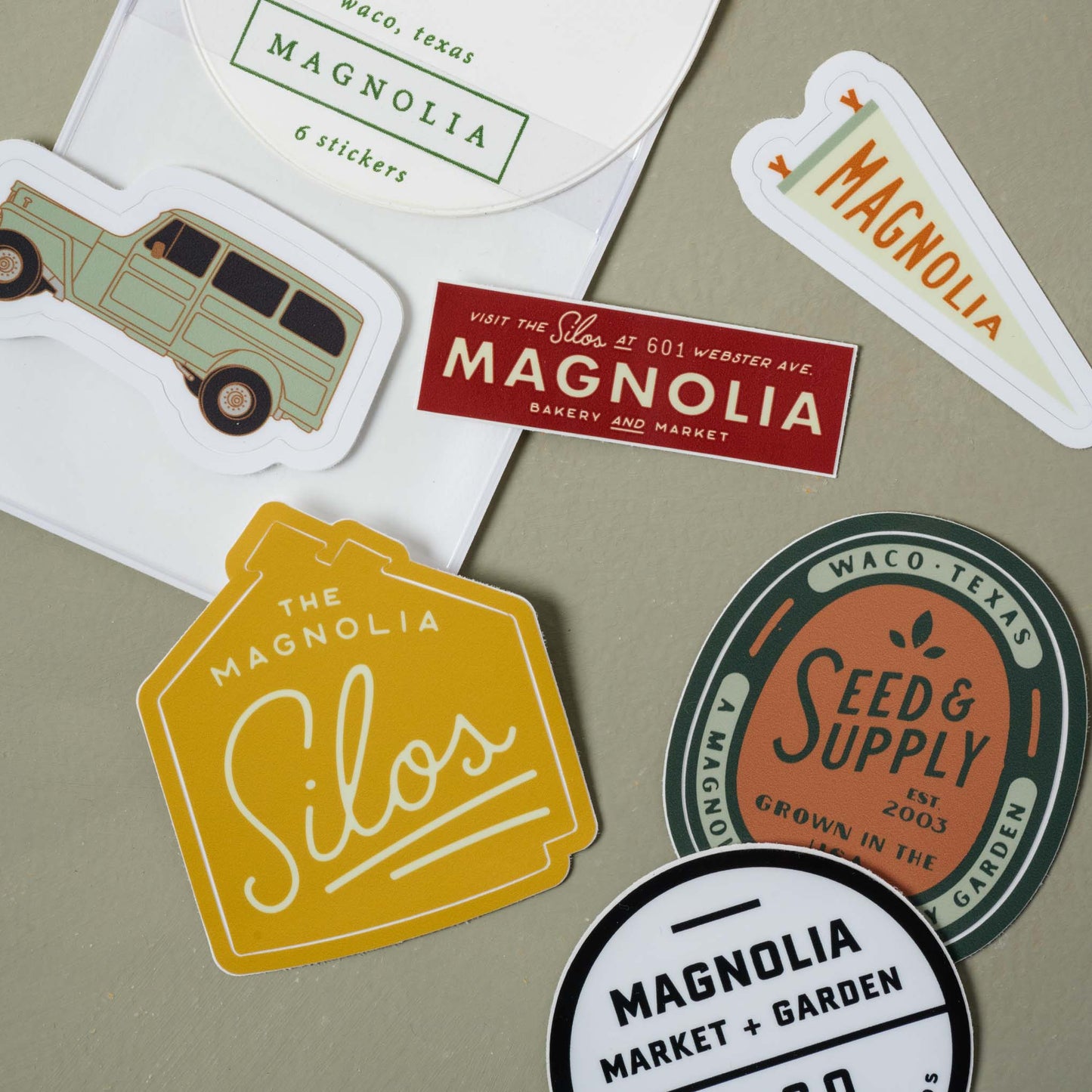 Magnolia Sticker Pack stickers
