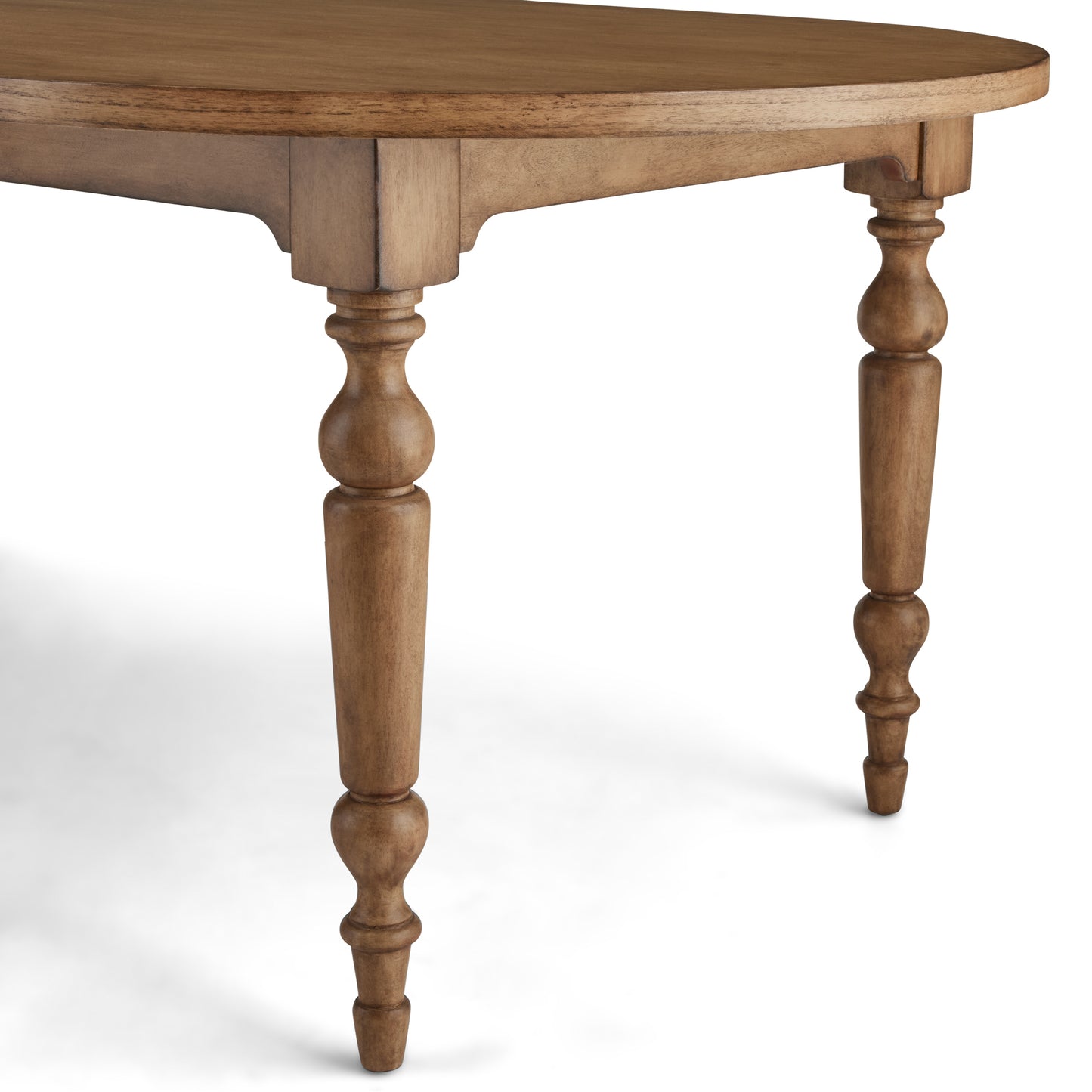 Carlotta Dining Table close up of legs