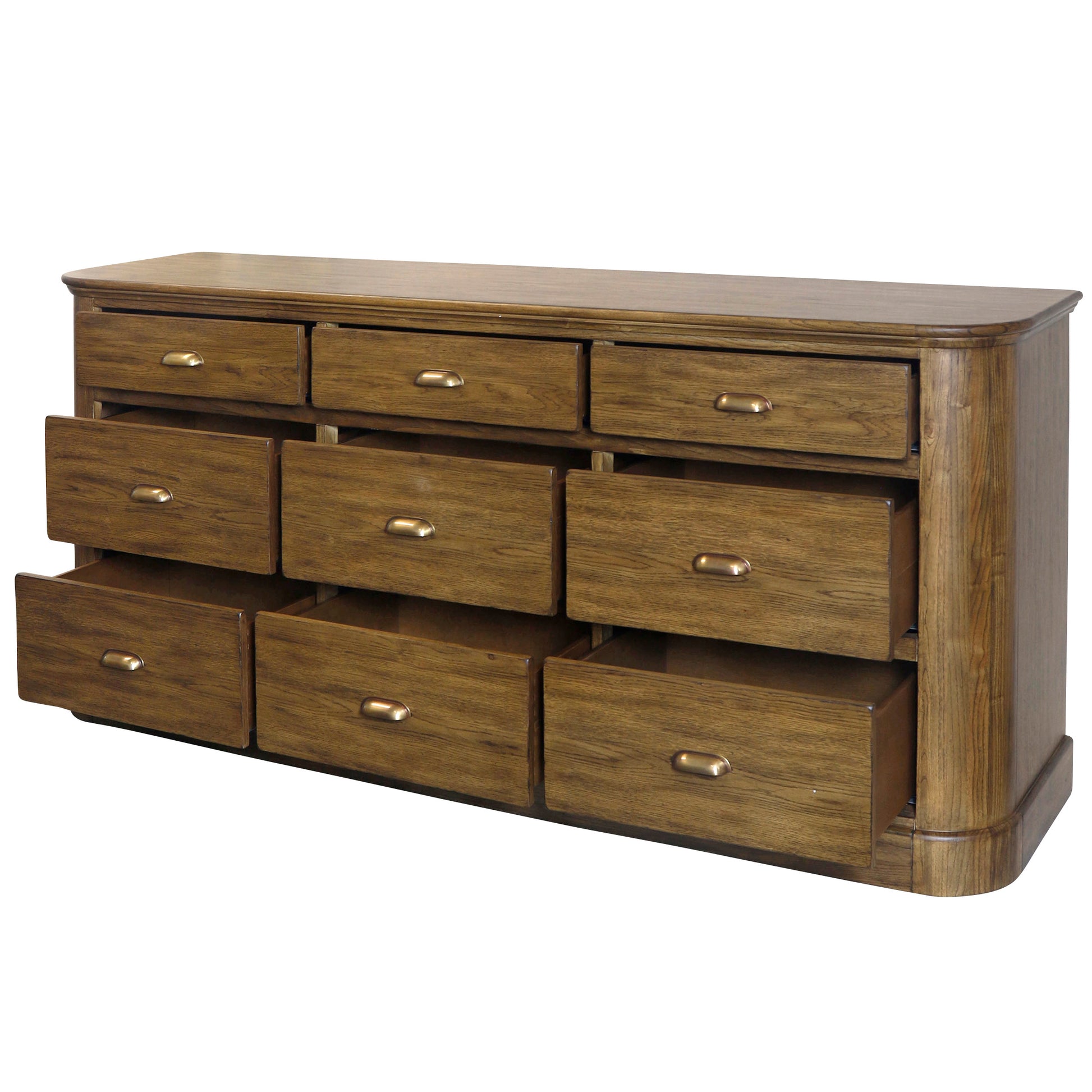 Bristow Oversized Sideboard with drawers slightly open