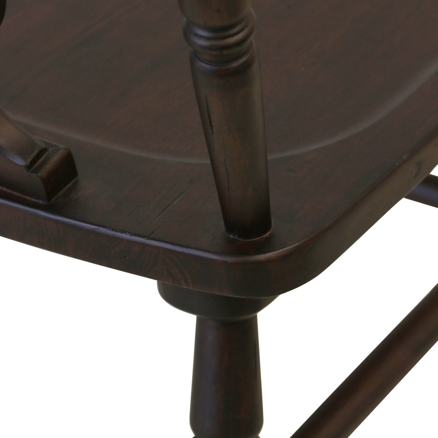 Espresso Lyla Dining Chair (set of 2) up close