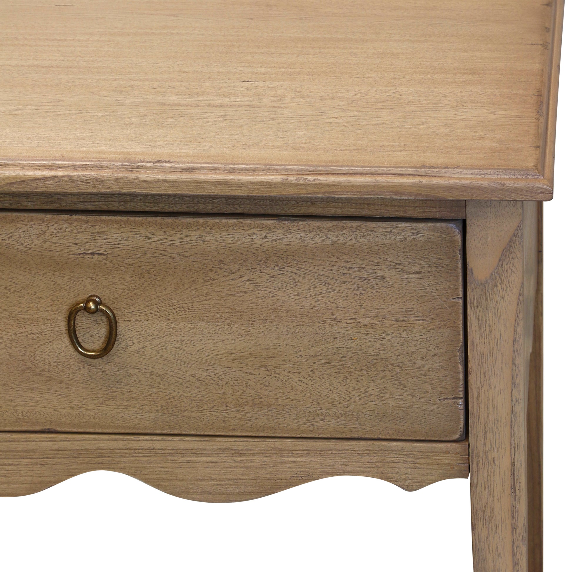Natural Laurel Nightstand close up
