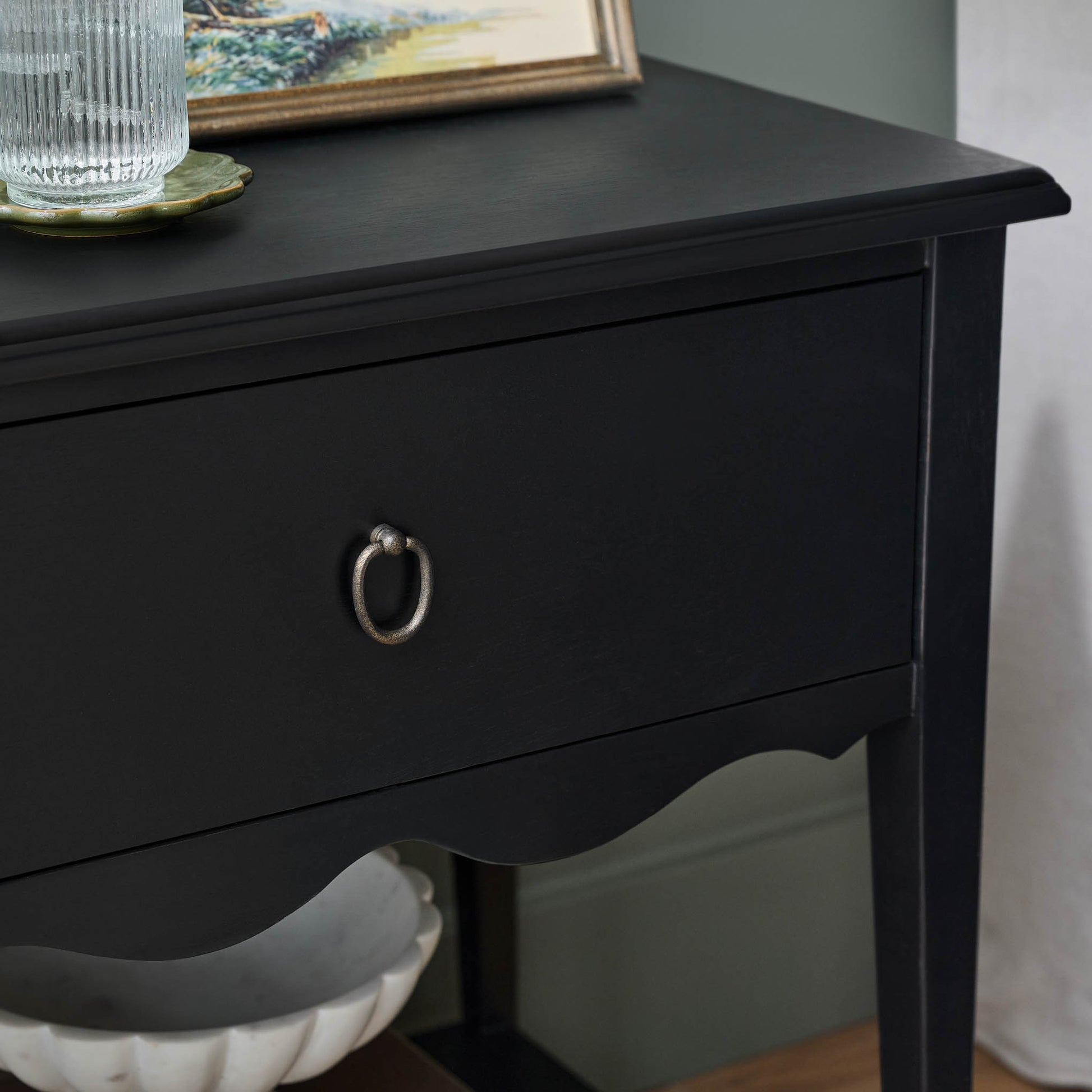 Laurel Nightstand in black
