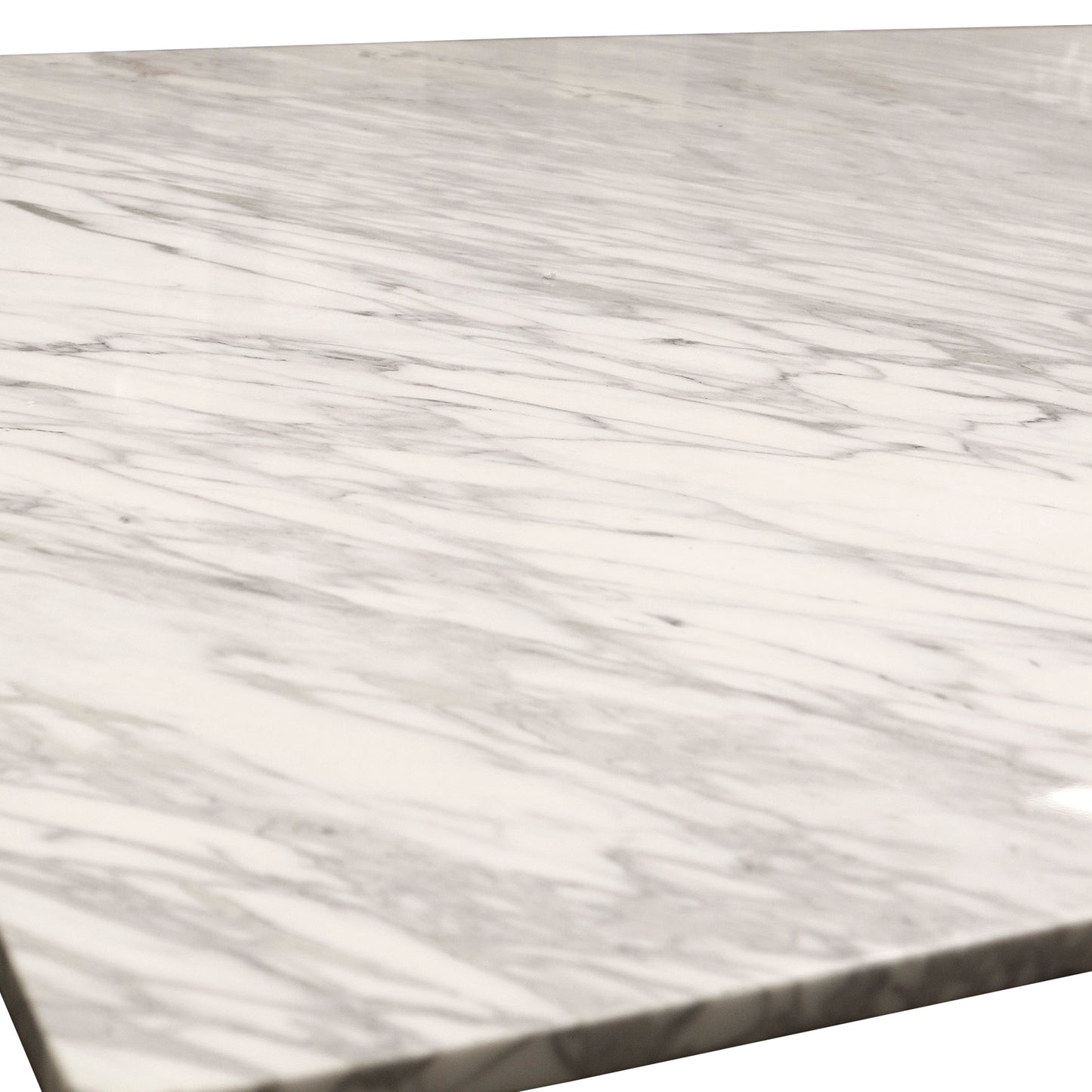 Sadie Scalloped Kitchen Island marble