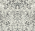Garden Terrace Wallpaper in black and white