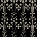 Lydia Wallpaper in black