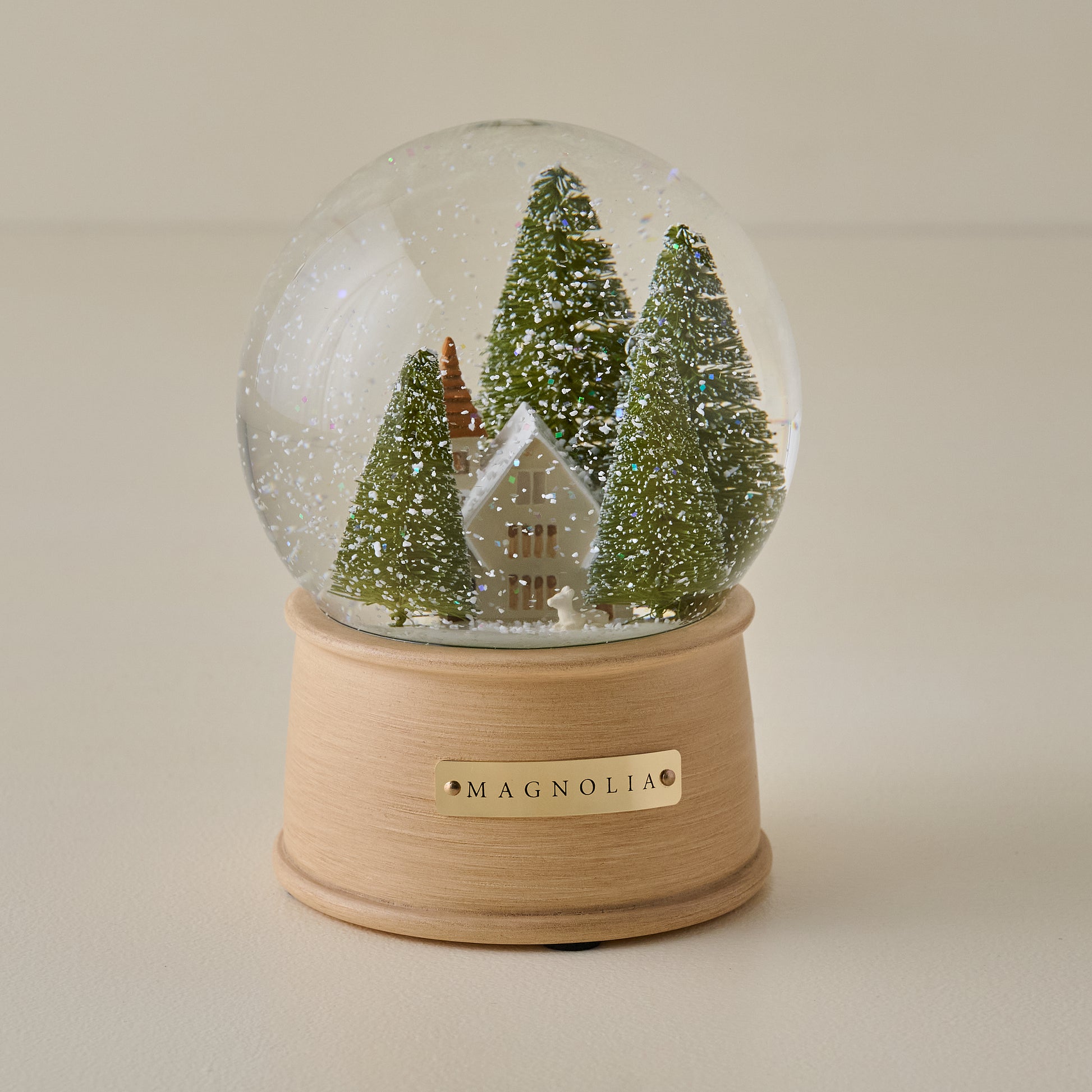 Magnolia Chapel Snow Globe