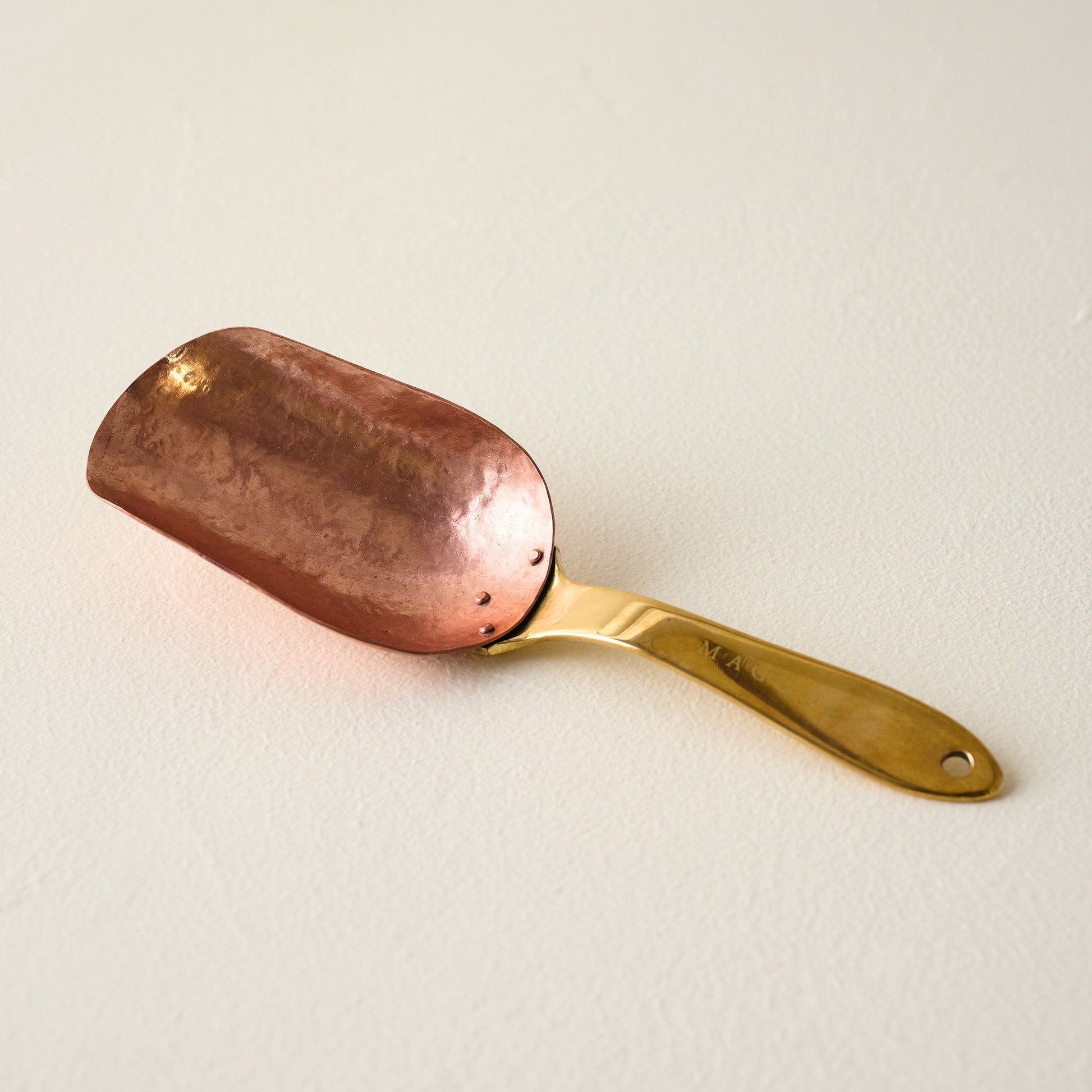 Magnolia Handmade Copper and Gold Scoop