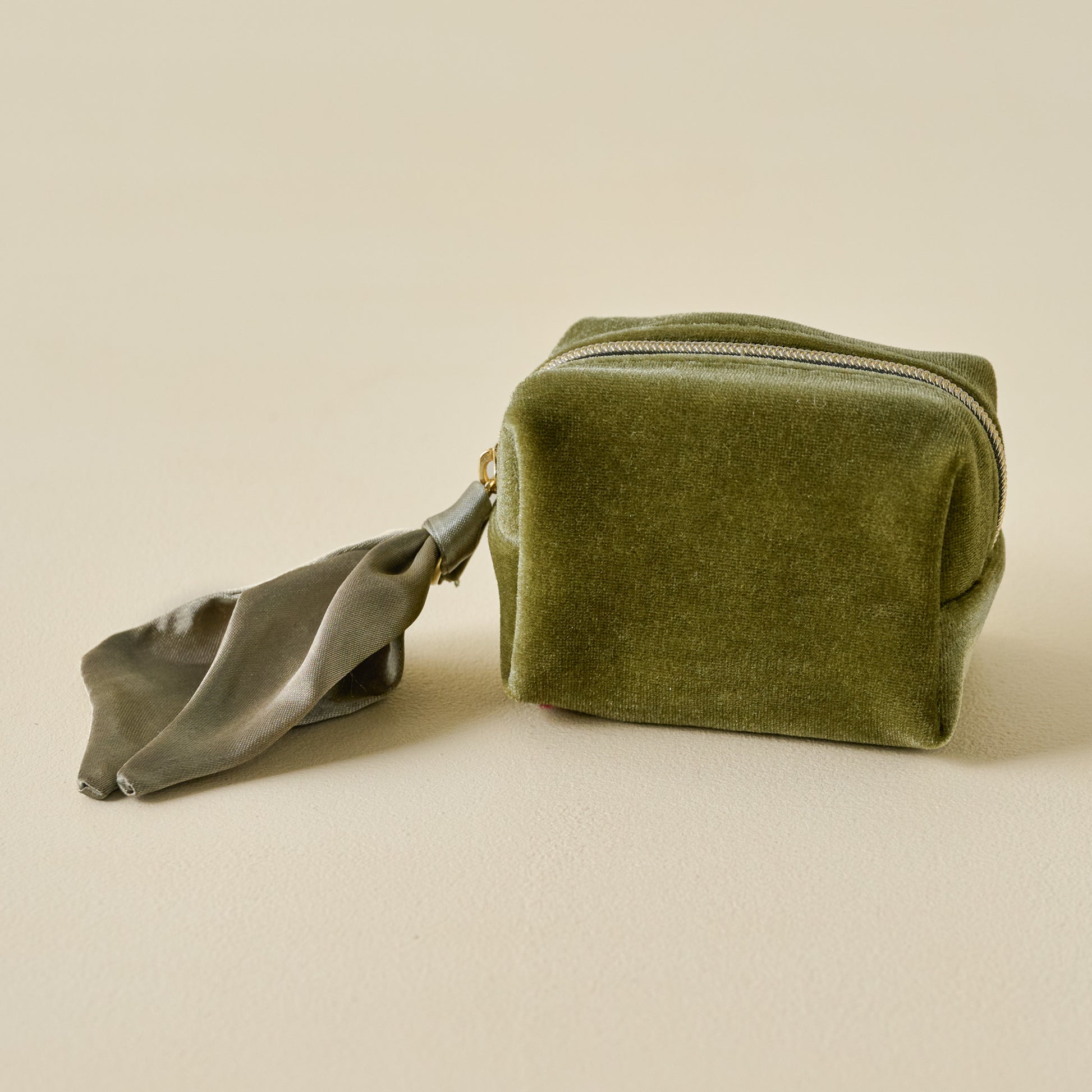 Olive Velvet Minimergency Kit