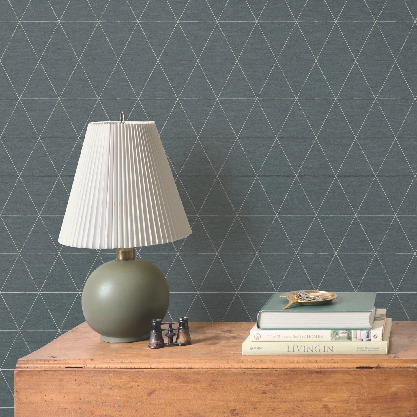 Ridge Wallpaper in reservoir shown on wall