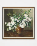 White Floral Still Life by Emmy Thornam