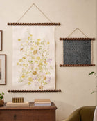 Turned Wood Poster Hanger Kit