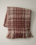 Settle In Plaid Throw