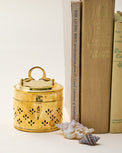 Vintage Inspired Solid Brass Trinket Box