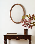 Annabeth Wood Scallop Mirror
