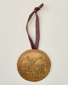 Solid Brass Pressed Silos Ornament