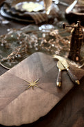 Brass Inlay Star Serving Board