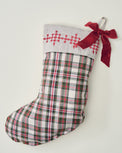 Classic Christmas Plaid Stocking