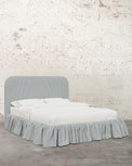 Poppy Ruffle Specialty Upholstered Bed