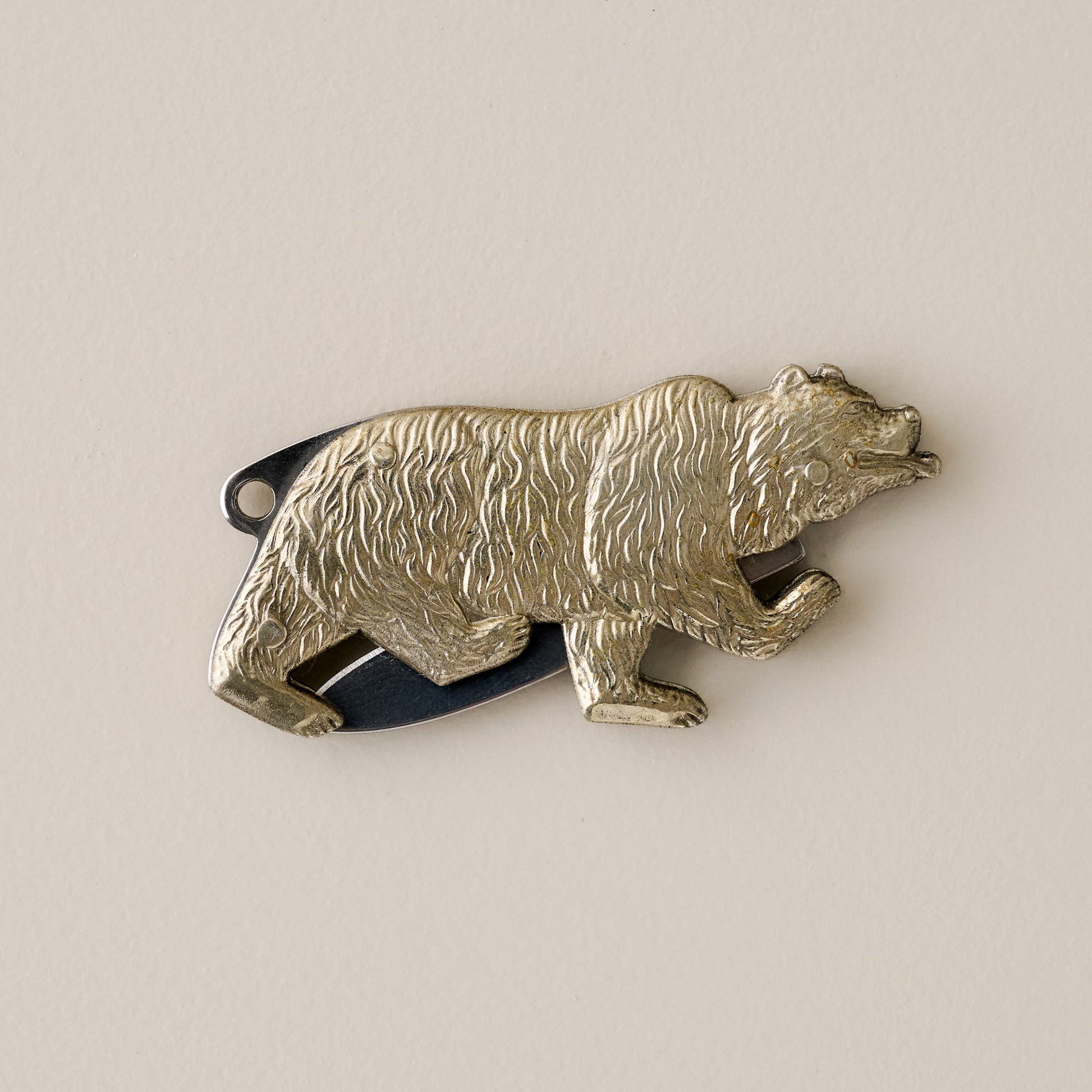 Bear Brass Knife