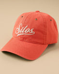 Silos Distressed Orange Baseball Hat