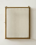 Small Your Story Brass Display Cabinet