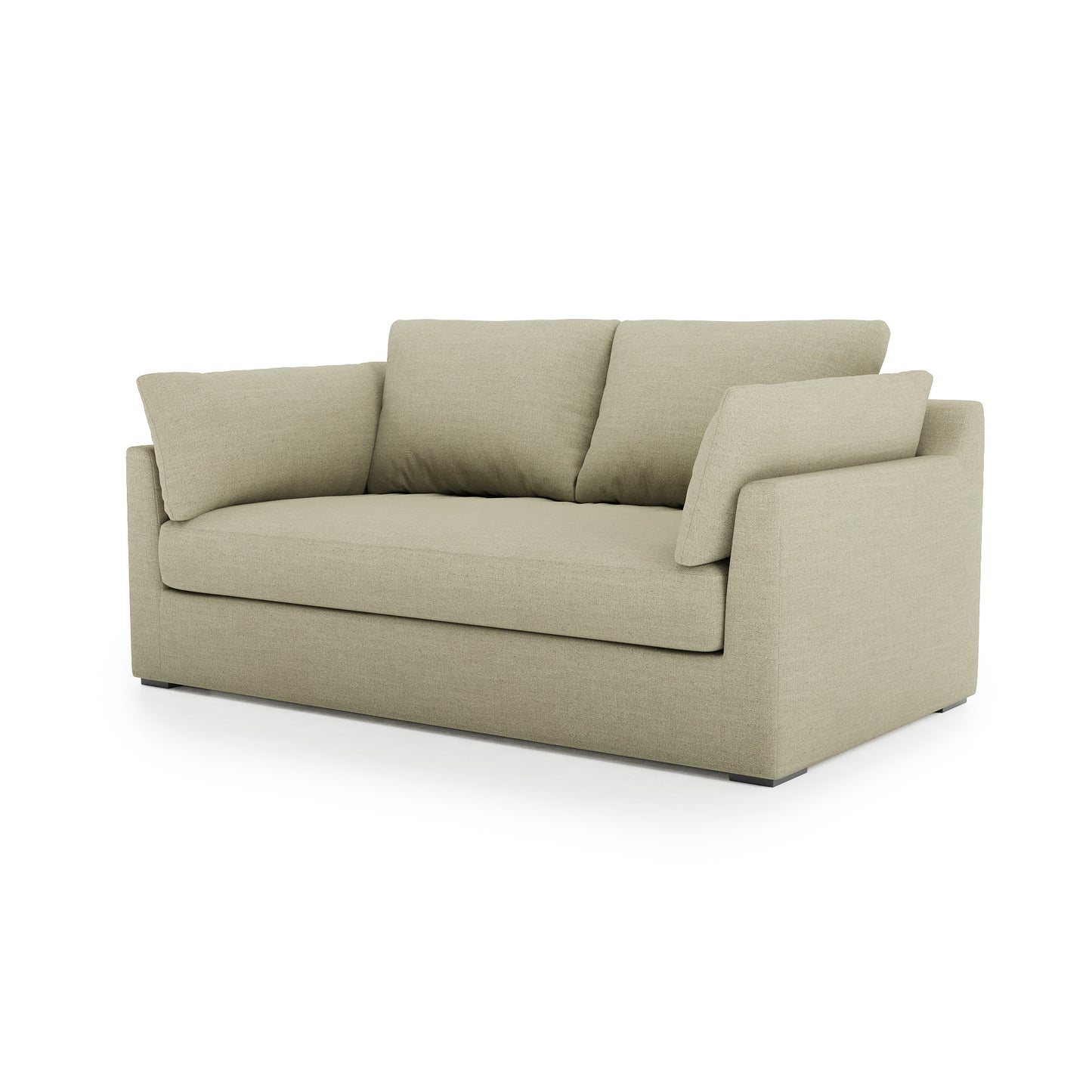 Serene Sofa khaki linen