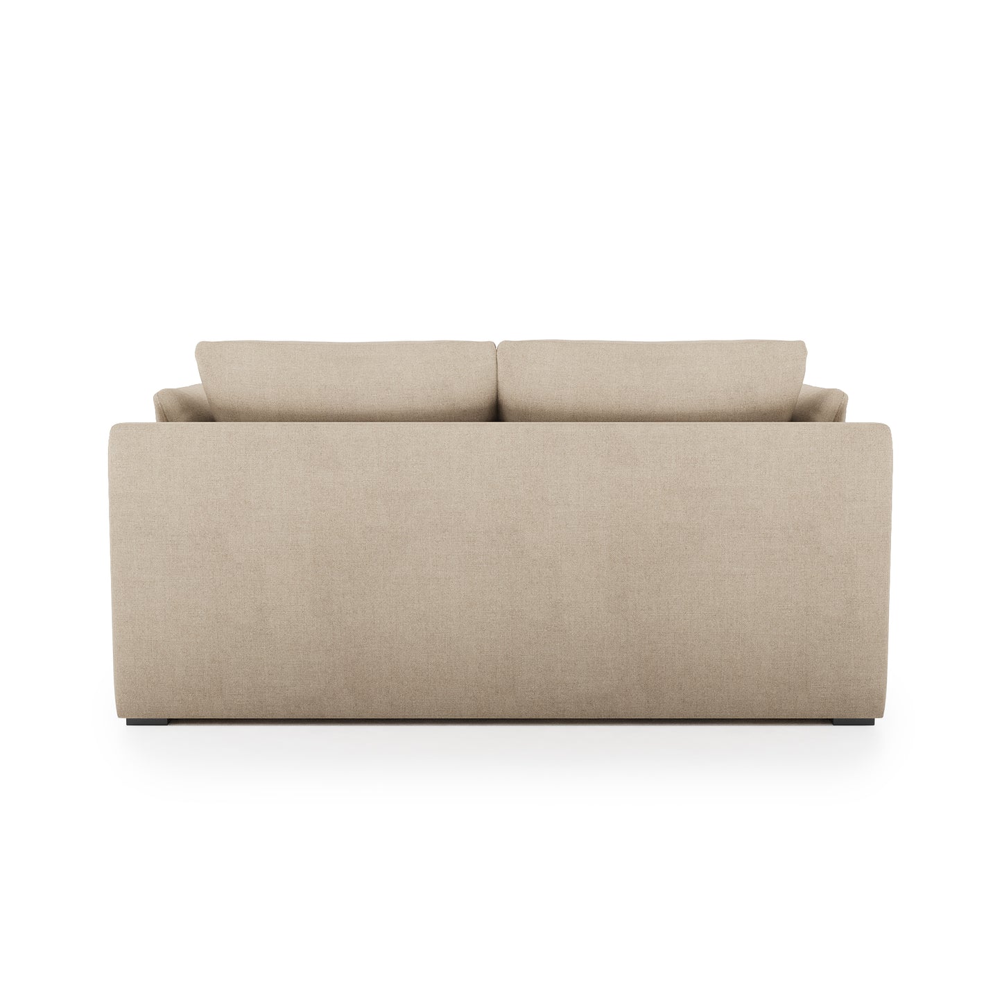 Serene Sofa natural linen back view