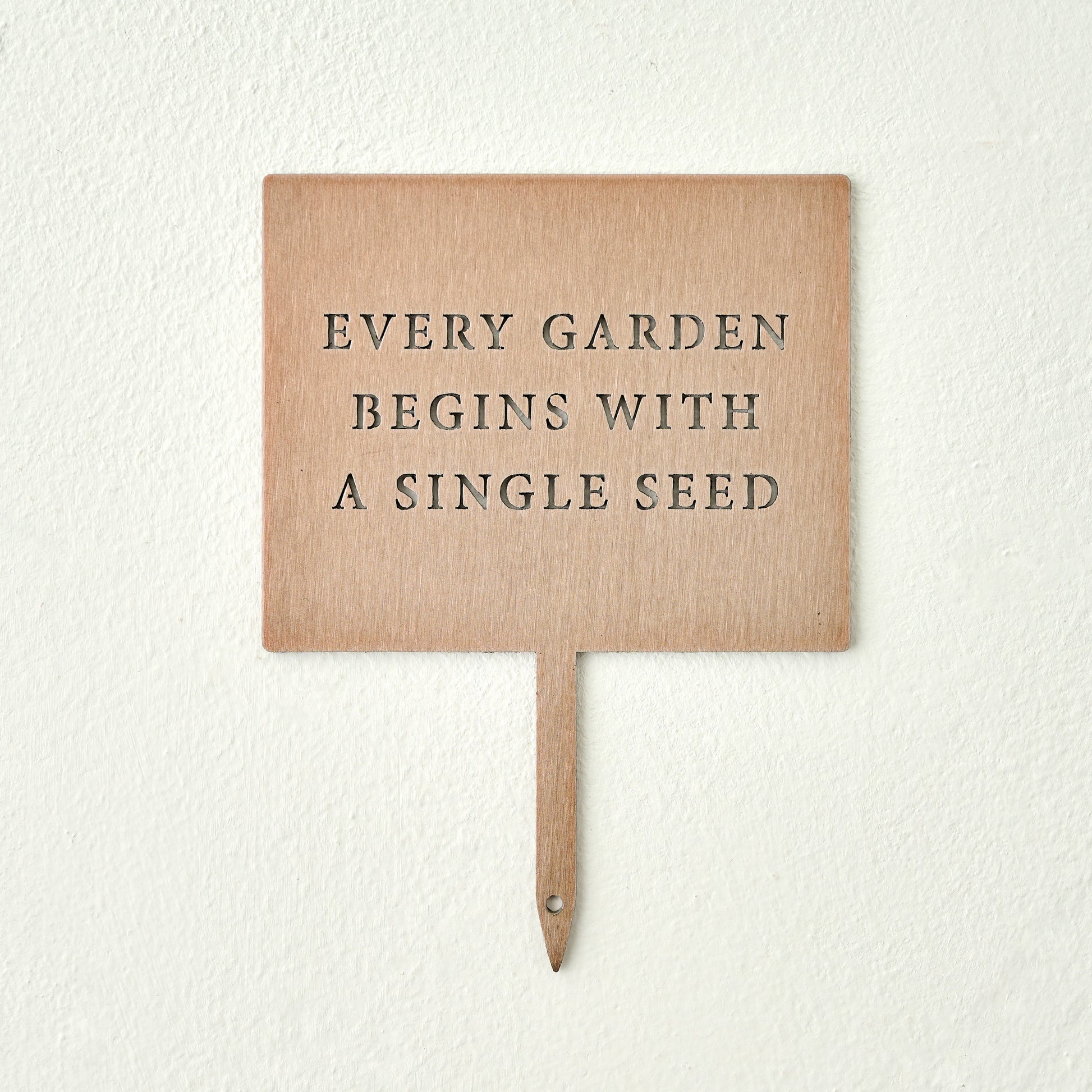 Single Seed Mini Garden Stake