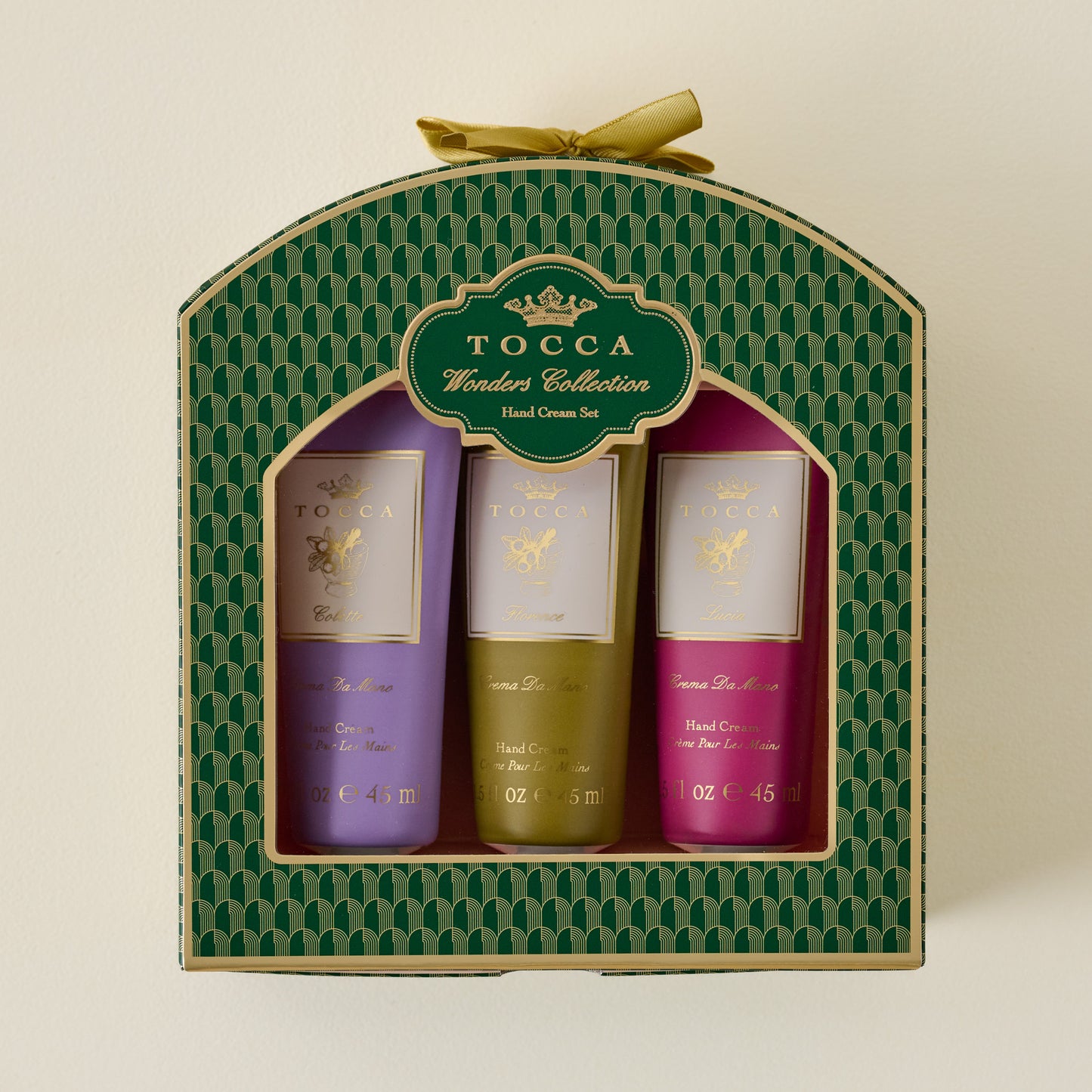 Tocca Wonders Collection Crema Veloce shown in box