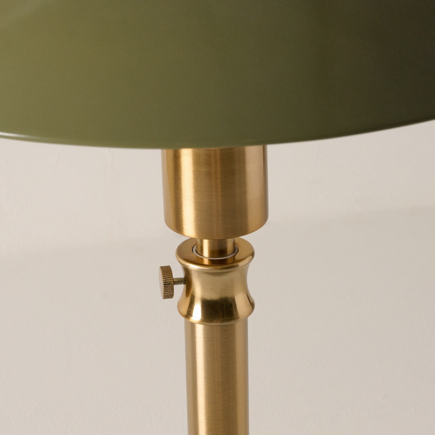 Lambert Task Lamp - Vintage Green close up