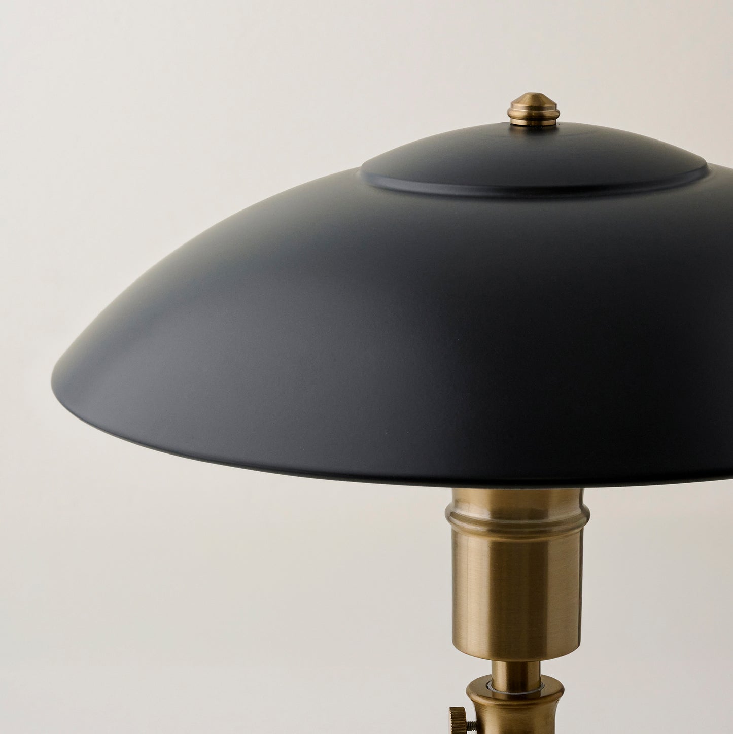Lambert Task Lamp - Black up close