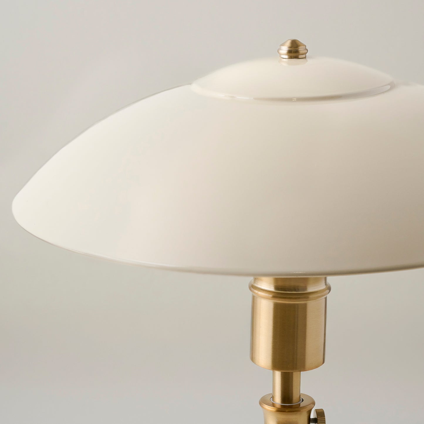 Lambert Task Lamp - Cream up close