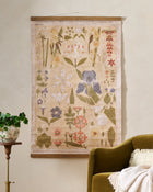 Antique Botanical Study II Tapestry