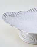 Sandra Stoneware Footed Tray